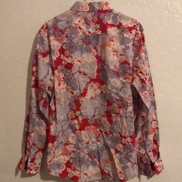 Floral Patterned Men's Shirt - Picture 4 of 4